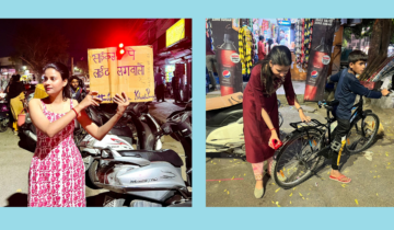 #KahaniBadlavKi: This Lucknow Girl Is Making Indian Roads Safer One Cycle Light At A Time